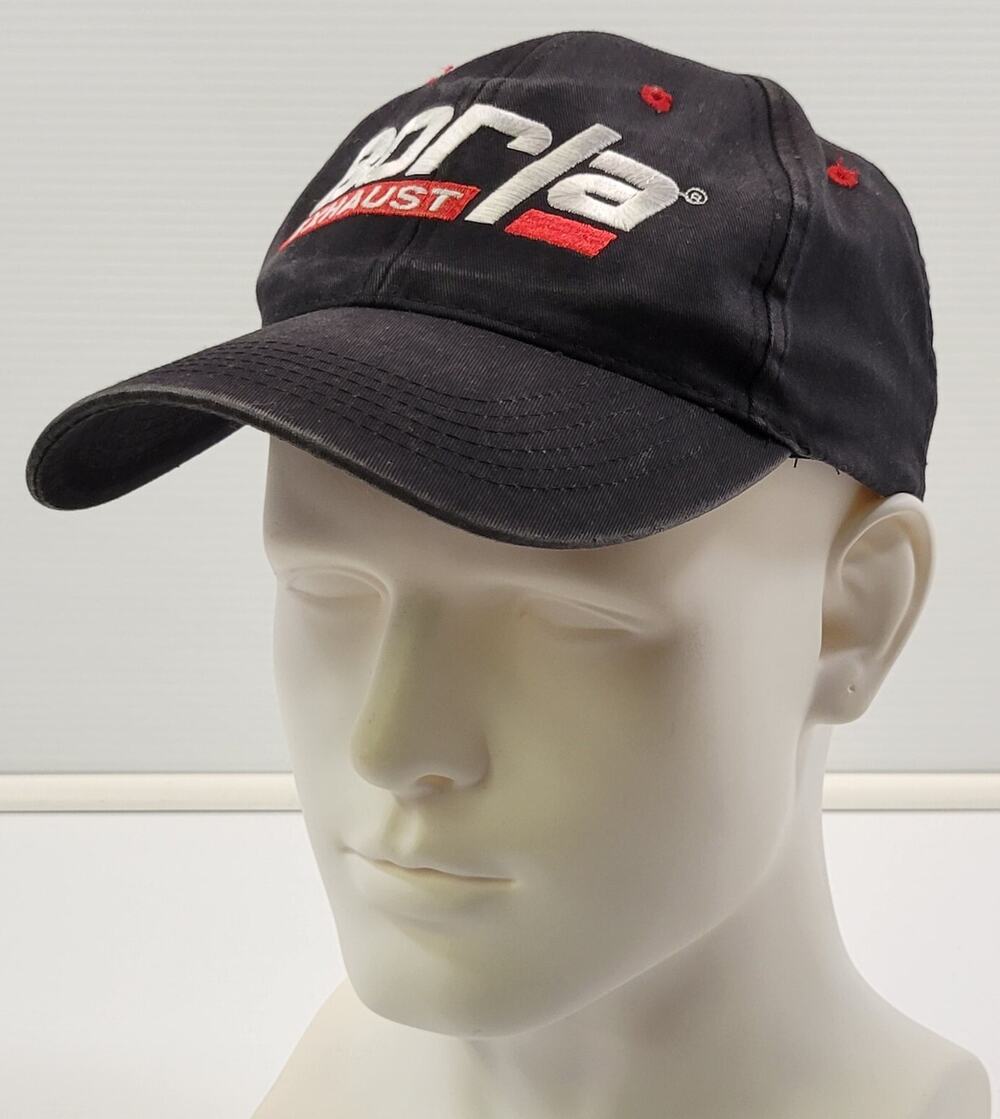 B) Vintage Borla Muffler Exhaust Promotional Advertising Snapback Baseball Cap